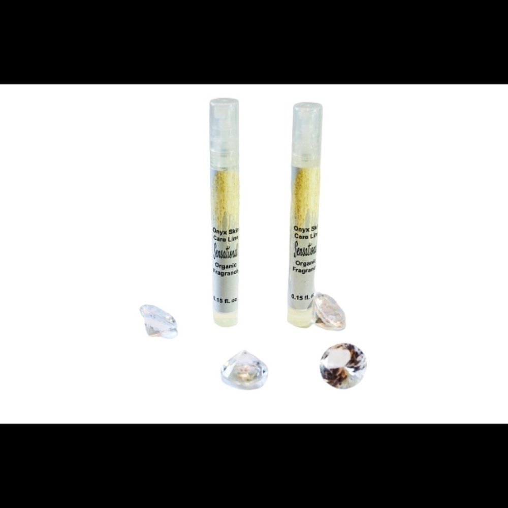 LIVE- DUO SPRITZERS- Sensational By Onyx Skin Care Line 100% organic fragrance